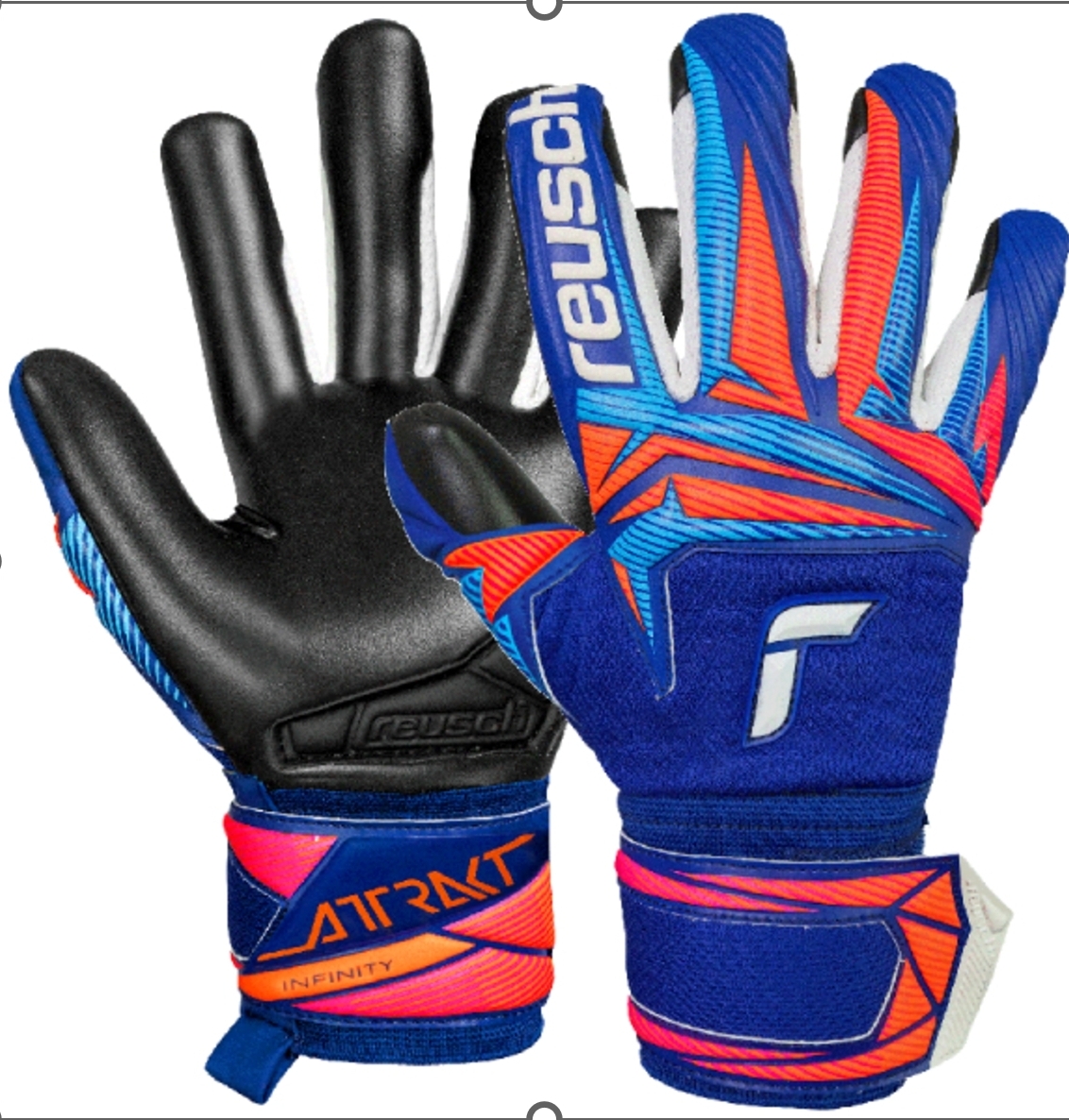 REUSCH ATTRAKT INFINITY EVOLUTION NC AZUL/NARANJ
