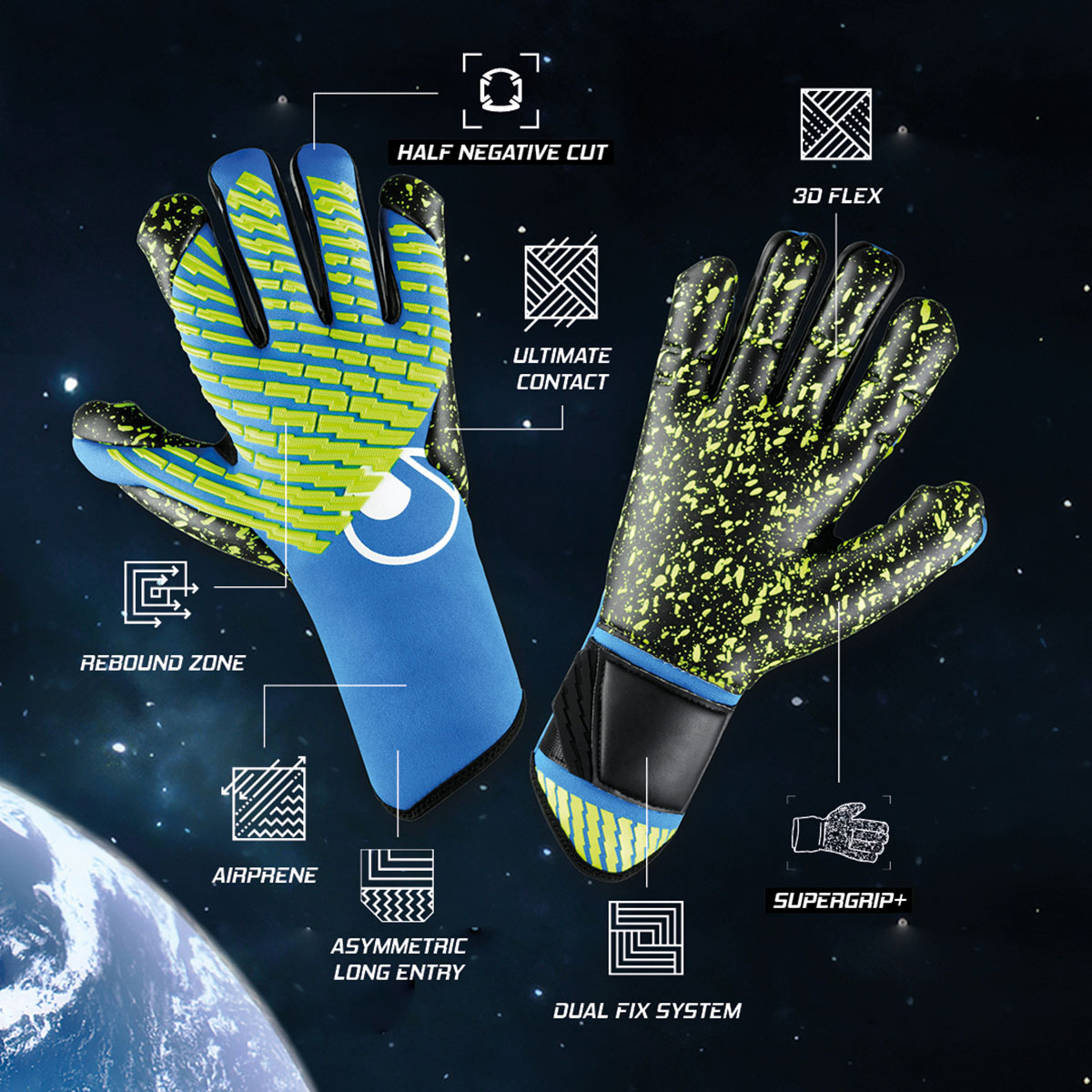 UHLSPORT Cybertec Planet Edt. Supergrip+ HN - Imagen 2